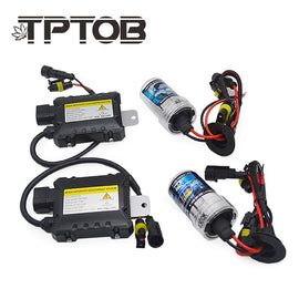 TPTOB 35W 55W Slim Ballast kit HID Xenon Light bulb 12V H1 H3 H7 H11 9005 9006 4300k 6000k 8000k Auto Xeno Headlight Lamp