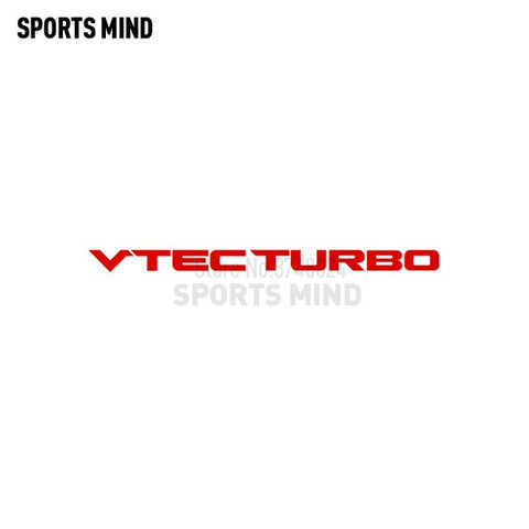 Sports Mind VTEC TURBO Windshield Car Sticker Decal Automobiles Car Styling For Honda Fit Jazz JDM Exterior Accessories