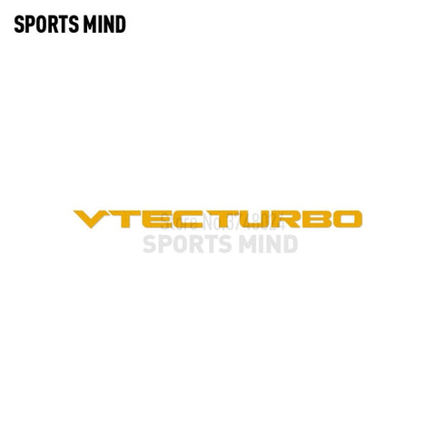 Sports Mind VTEC TURBO Windshield Car Sticker Decal Automobiles Car Styling For Honda Fit Jazz JDM Exterior Accessories