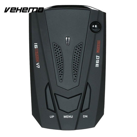 Vehemo Car Radar Velocity Radar Vehicle Radar LCD Display Electronic Dog Universal Monitor Alarm System Auto Accessories