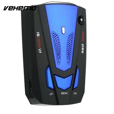 Vehemo Car Radar Velocity Radar Vehicle Radar LCD Display Electronic Dog Universal Monitor Alarm System Auto Accessories