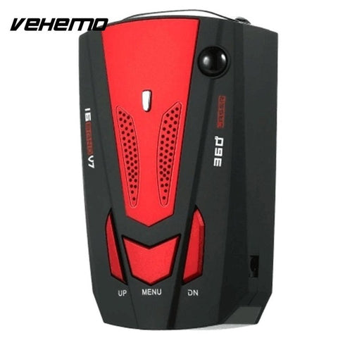 Vehemo Car Radar Velocity Radar Vehicle Radar LCD Display Electronic Dog Universal Monitor Alarm System Auto Accessories