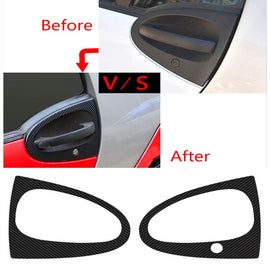 Car door bowl protection stickers car styling exterior decoration Car anti-dirty modification accessories for smart 451 fortwo