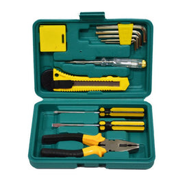12PCS/Set Car Emergency Repair Tool Box Household Manual Hardware Tools Set Automobile Hardware Accessory Tools Kit