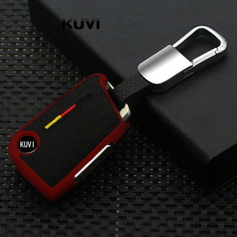 Suede TPU Car key Cover Case Car Key Bag Fit for VW Volkswagen Skoda Golf7 Polo Tiguan Passat Jetta MK5 MK6 T5 Beetle Accessorie