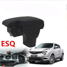 for Infiniti ESQ armrest box NISSAN juke armres box car interior  modification dedicated esq rechargeable USB telescopic