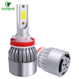 TUYOFO A10 lamp Unique Chip Spotlight H7 H4 H13 9005Led Headlight auto Car Light hb4 9006 H8 H11 hb3 9012 HIR2 led bulb 12000L